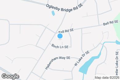 Map image of the property - 4795 Birch Way SE