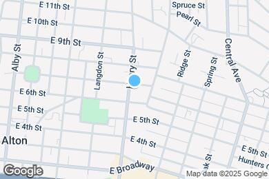 Map image of the property - 619 Henry St