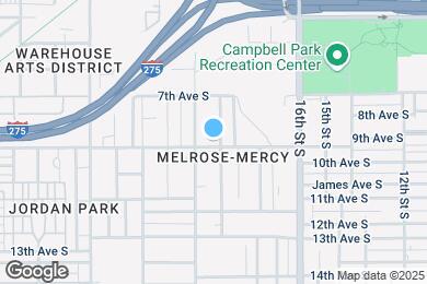 Map image of the property - 1811 9th Ave S