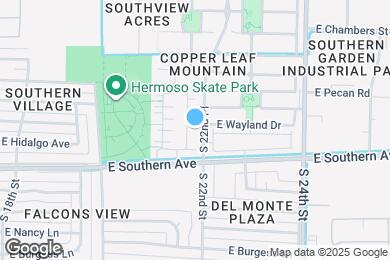 Map image of the property - 5727 S 21st Terrace