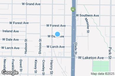 Map image of the property - 765 W Dale Ave