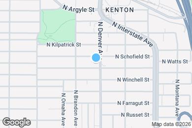 Map image of the property - 8007-8015-8015 N Denver Ave