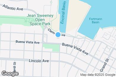Map image of the property - 1501 Buena Vista Ave
