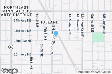 Map image of the property - 2209 Washington St NE