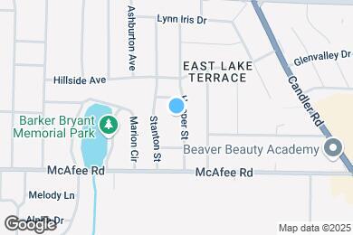 Map image of the property - 1951 Hooper St