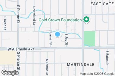 Map image of the property - 6320 W Byers Pl