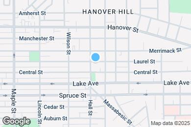 Map image of the property - 353 Laurel St