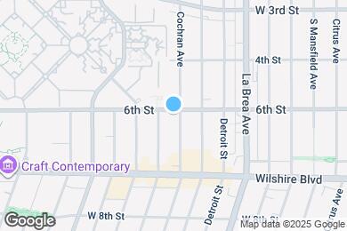 Map image of the property - 603 Cochran Ave