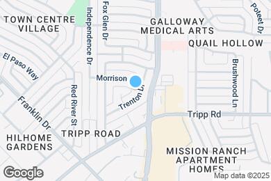 Map image of the property - 2505 Trenton Dr