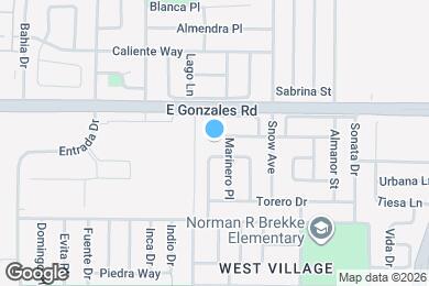 Map image of the property - 1014 Vaquero Dr