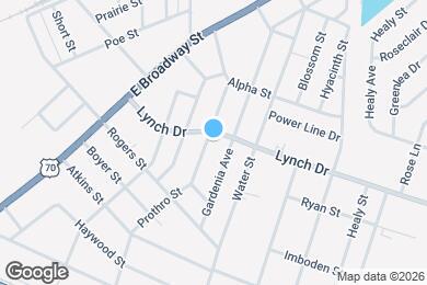 Map image of the property - 524 Pollock St