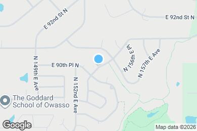 Map image of the property - 15203 E 90th Pl N