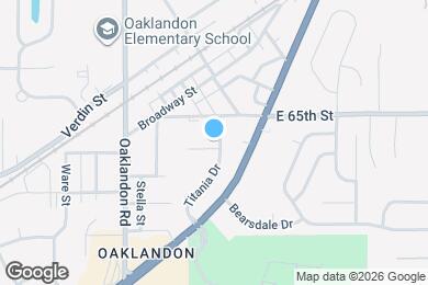 Map image of the property - 6474 Titania Dr