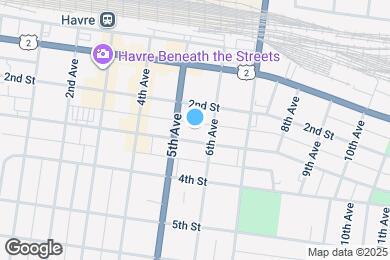 Map image of the property - 519 3rd St