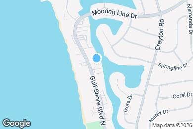 Map image of the property - 1910 Gulf Shore Blvd N