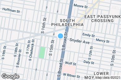 Map image of the property - 1414 Snyder Ave