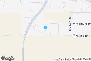 Map image of the property - 24687 N 106th Dr