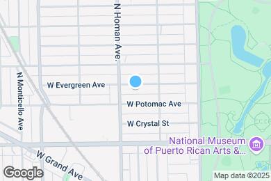 Map image of the property - 3337 W Evergreen Ave