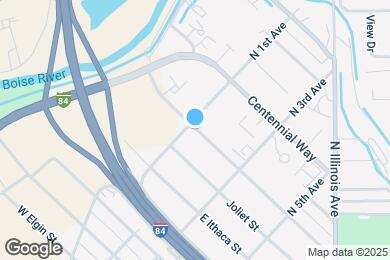 Map image of the property - 22 E Kearney St