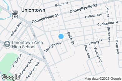 Map image of the property - 36 Carlisle St