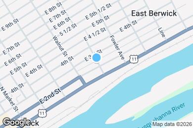 Map image of the property - 437 E 2nd St