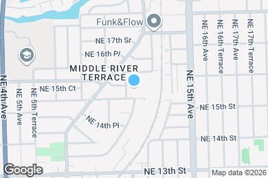 Map image of the property - 1108 NE 16th St