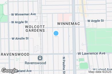 Map image of the property - 4865 N Hermitage Ave