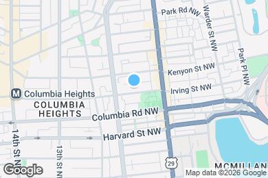 Map image of the property - 745 Irving St NW
