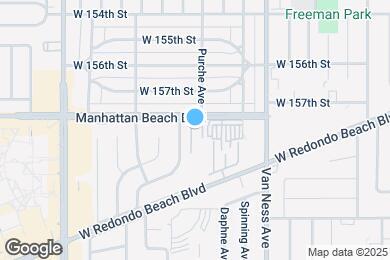 Map image of the property - 2502 Manhattan Beach Blvd