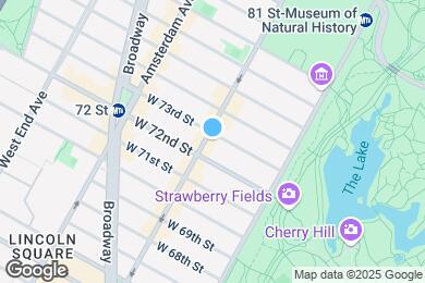 Map image of the property - WEST 73 STREET
