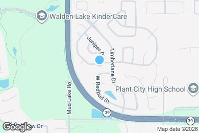 Map image of the property - 1207 Sandalwood Dr