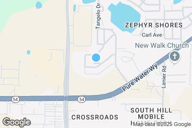 Map image of the property - Crystal Lake - Zephyrhills-A 55+ Community