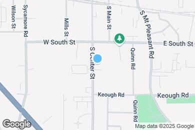 Map image of the property - Center Court Apartments