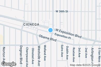 Map image of the property - 2704 Exposition Pl