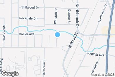Map image of the property - 3542 Ingersoll St