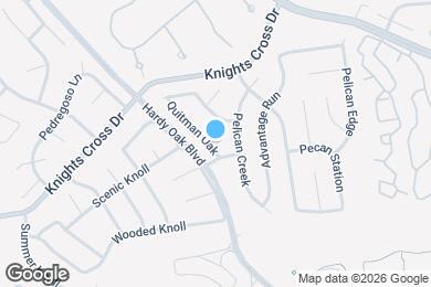 Map image of the property - 851 Quitman Oak