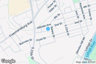 Map image of the property - 2474 Lincoln Ave