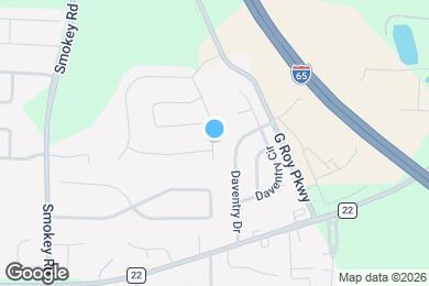 Map image of the property - 155 King Richards Way