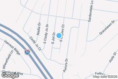 Map image of the property - 3676 S Naples Ct