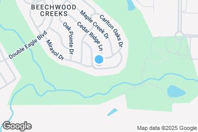Map image of the property - 2933 Saddle Creek Dr