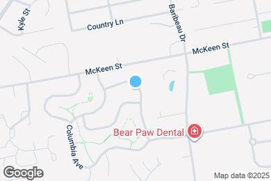 Map image of the property - 20 Emanual Dr