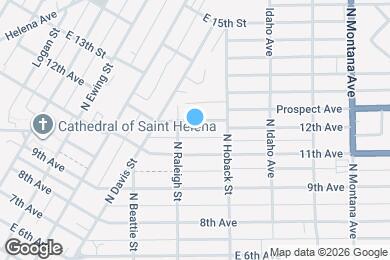 Map image of the property - 819 12th Ave