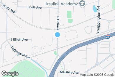 Map image of the property - 497 S Holmes Ave