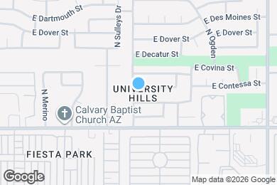Map image of the property - 4019 E Contessa St