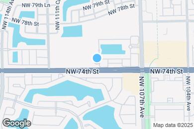 Map image of the property - 7406 NW 108th Path