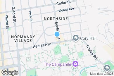Map image of the property - 1820 Euclid Ave