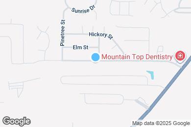 Map image of the property - 1003 Oak Blvd