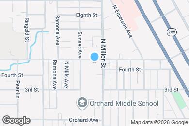 Map image of the property - 1005 5th St