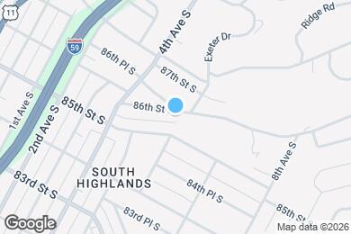 Map image of the property - 462 86th St S