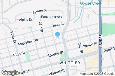 Map image of the property - 2424 Mapleton Ave